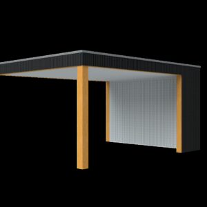 Terrasoverkapping Muuraanbouw Elite