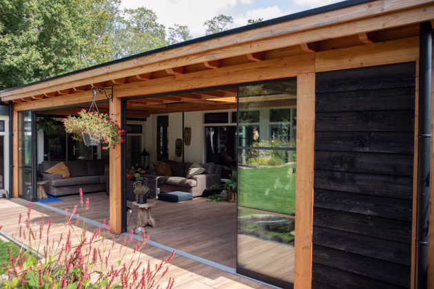 Terrasoverkapping Muuraanbouw Klassiek Terrasoverkapping Muuraanbouw Klassiek