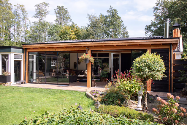 Terrasoverkapping Muuraanbouw Klassiek Terrasoverkapping Muuraanbouw Klassiek