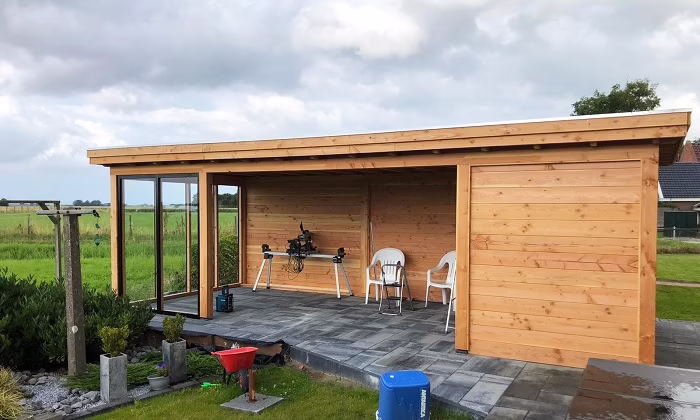 Terrasoverkapping Vrijstaand klassiek Terrasoverkapping Vrijstaand klassiek